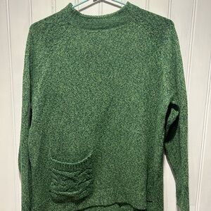 Apple Green Crewneck Sweater